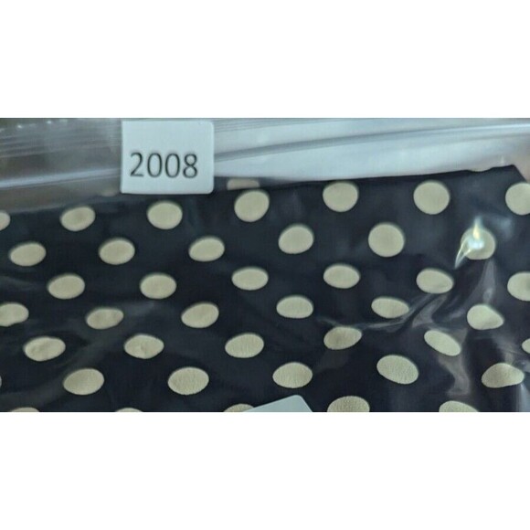 Kate Spade Women Dress Size 00 Hailee Silk Sleeveless Shift Pleated Polka Dot - Picture 12 of 12